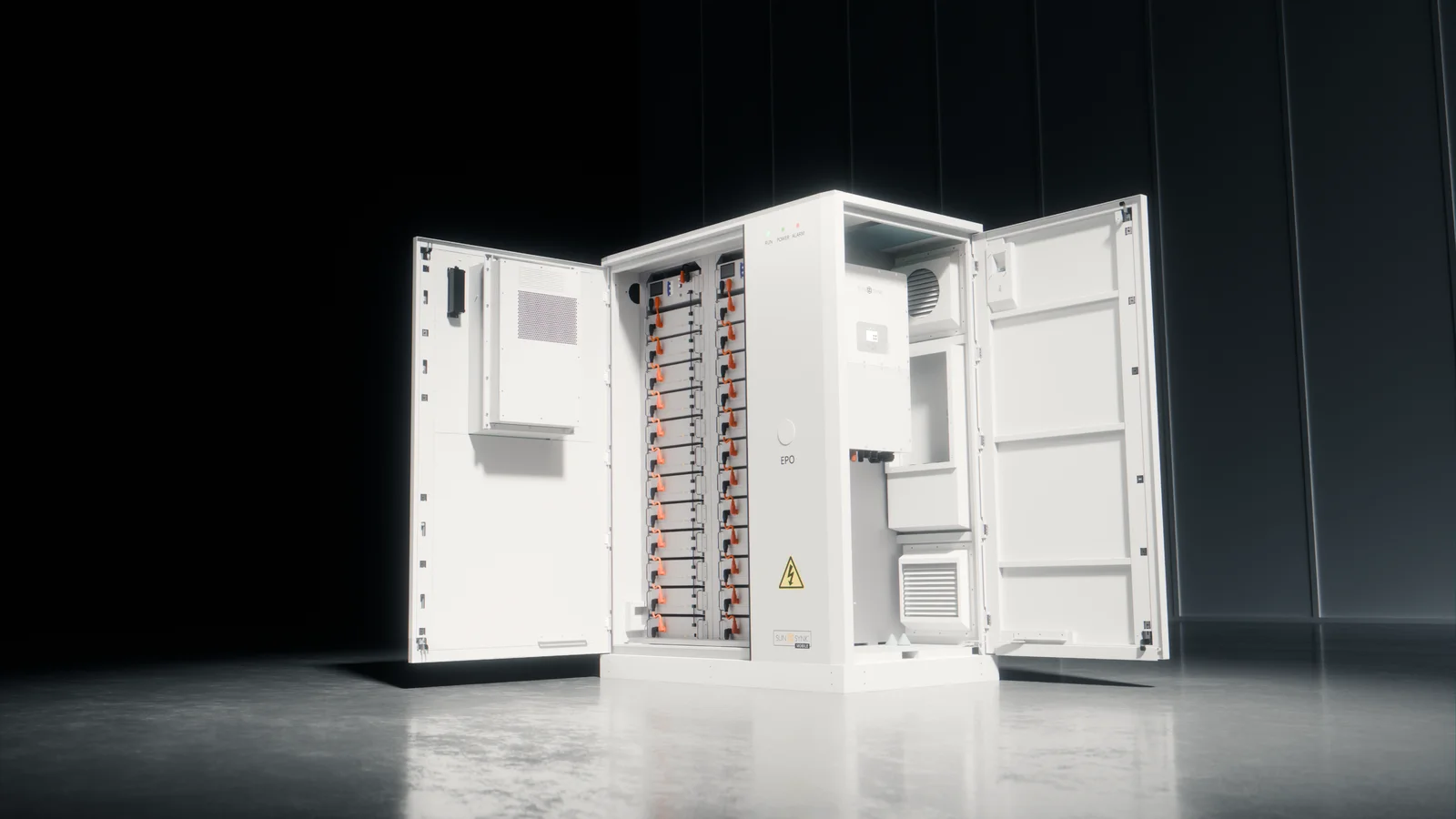 Sunsynk PowerHub commercial battery storage system